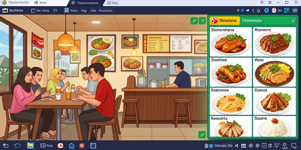 Screenshot komunitas dengan interaksi pemain.