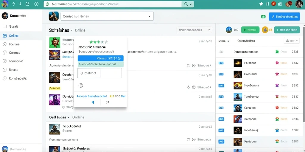 Fitur analisis statistik yang membantu pemain membuat keputusan.