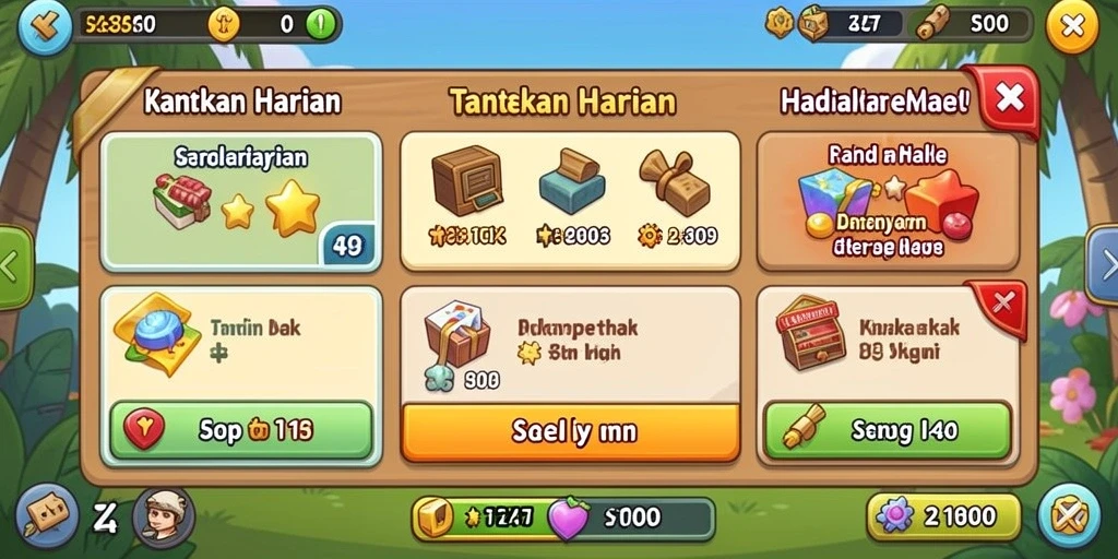 Fitur komunitas yang memungkinkan interaksi antar pemain.