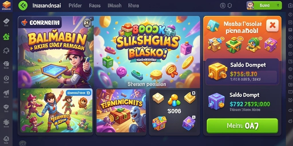 Karakter unik yang dapat dipilih sesuai keinginan.