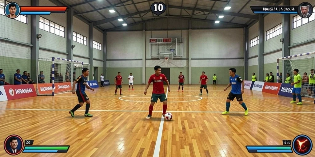 Lingkungan 3D yang menakjubkan dan detail.